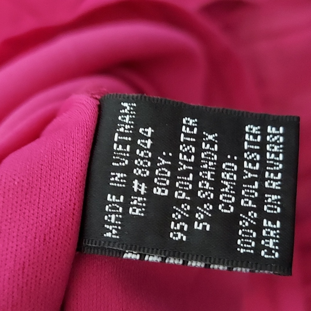 New Glamor Fuchsia Sleeveless Pleated Hem Dress - Picture 10 of 11